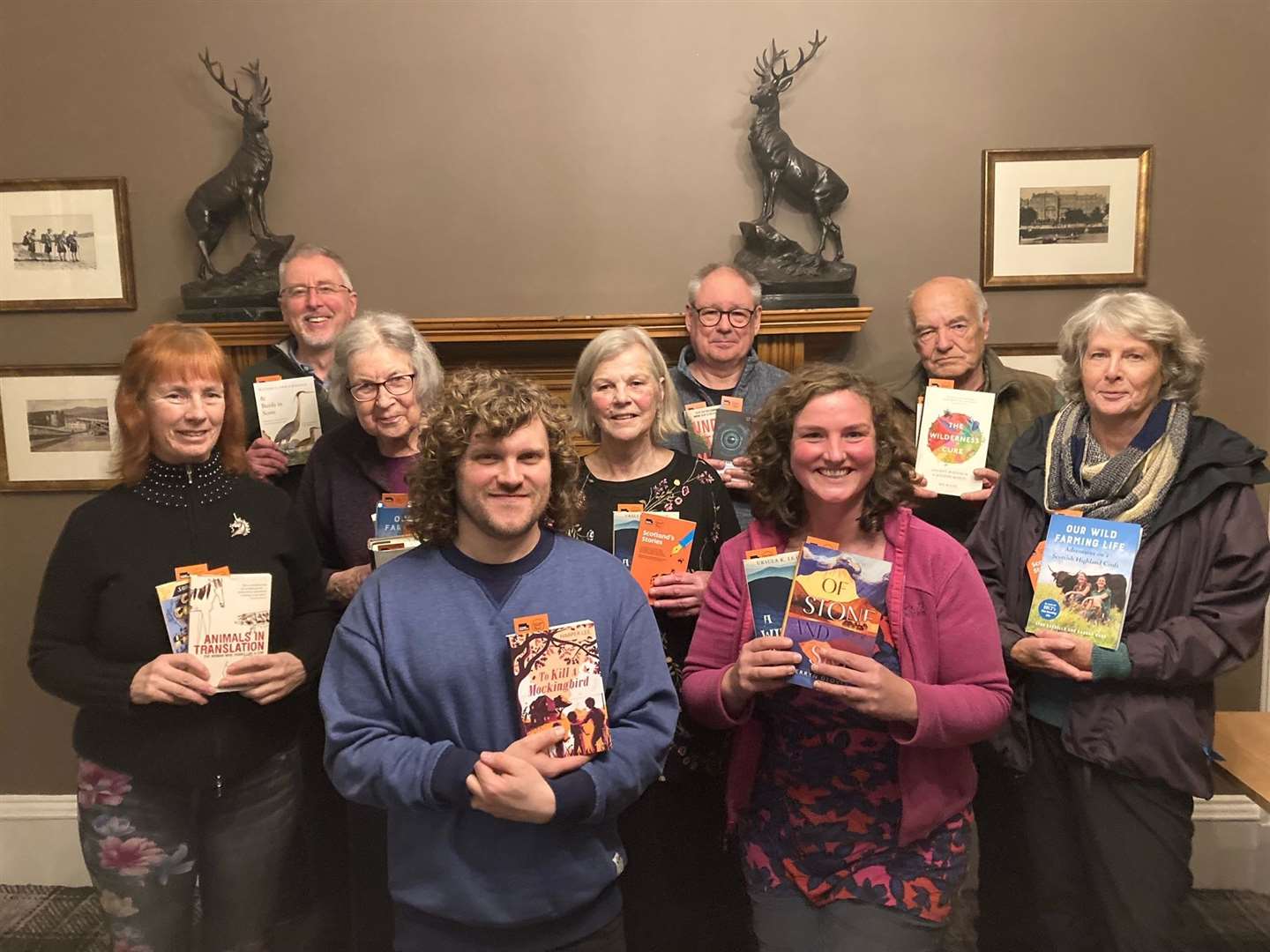Some of those attending the Highland LIT 'Special Books' event.