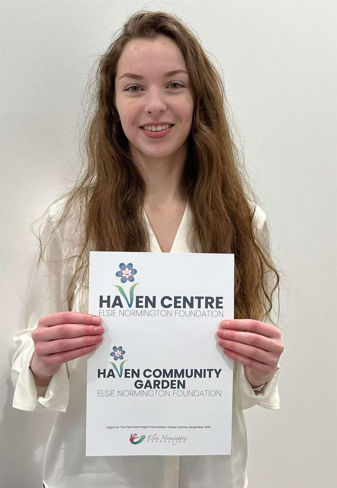 The logo designed by Robyn Paterson will be used for all the external and internal signage in the Haven Centre.
