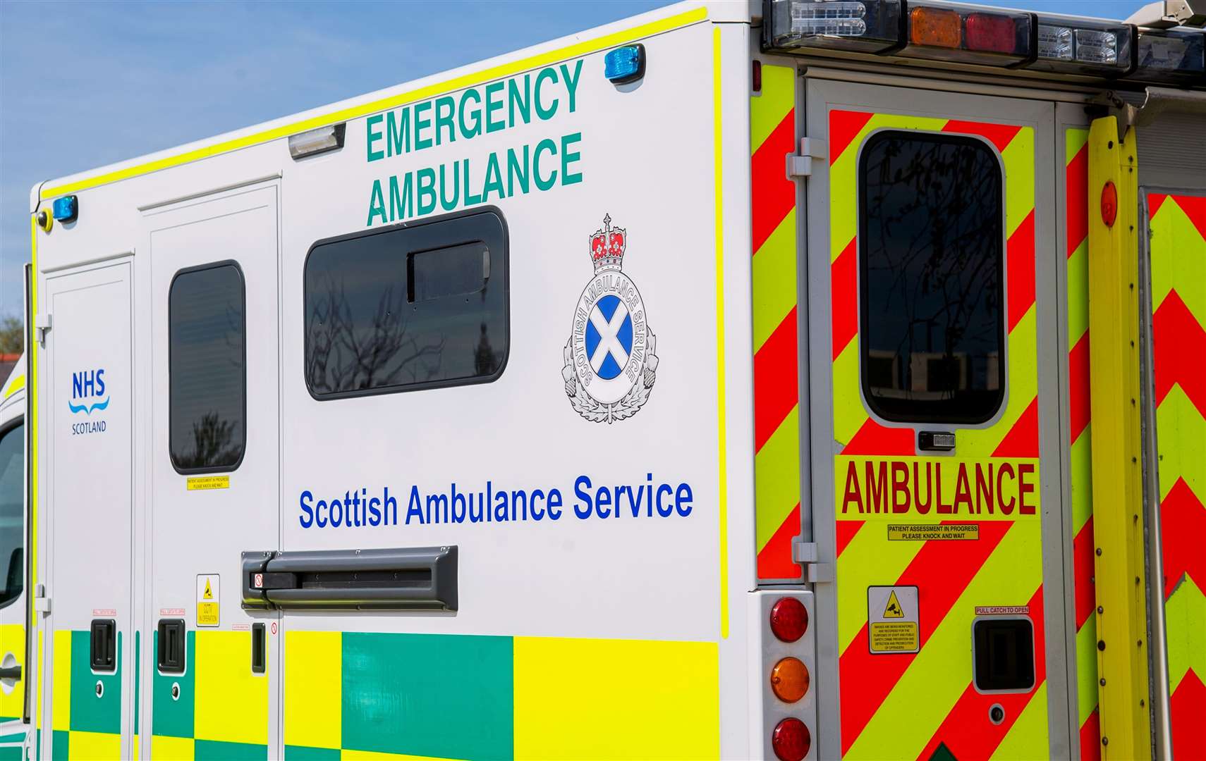 The Scottish Ambulance Service treated four people after the crash on the A96 near Ardersier