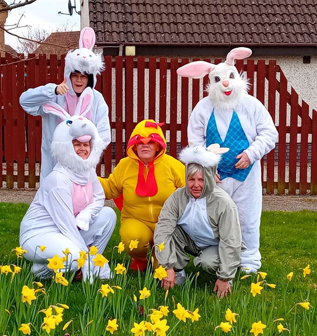 Scenes from the Easter fun in Smithton. Picture supplied.