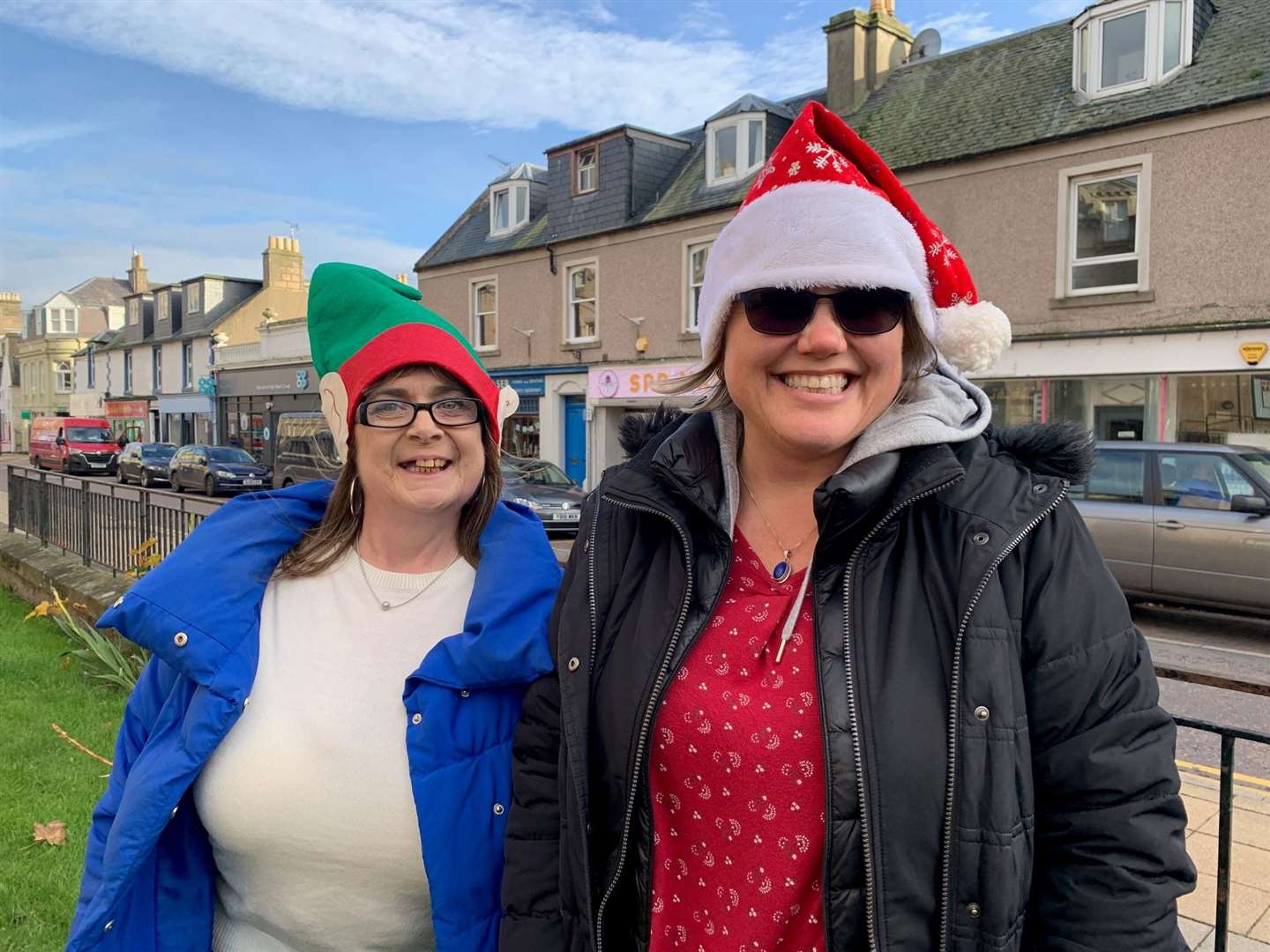 Community councillor Lorraine Mallison and Nairn BID manager Lucy Harding.