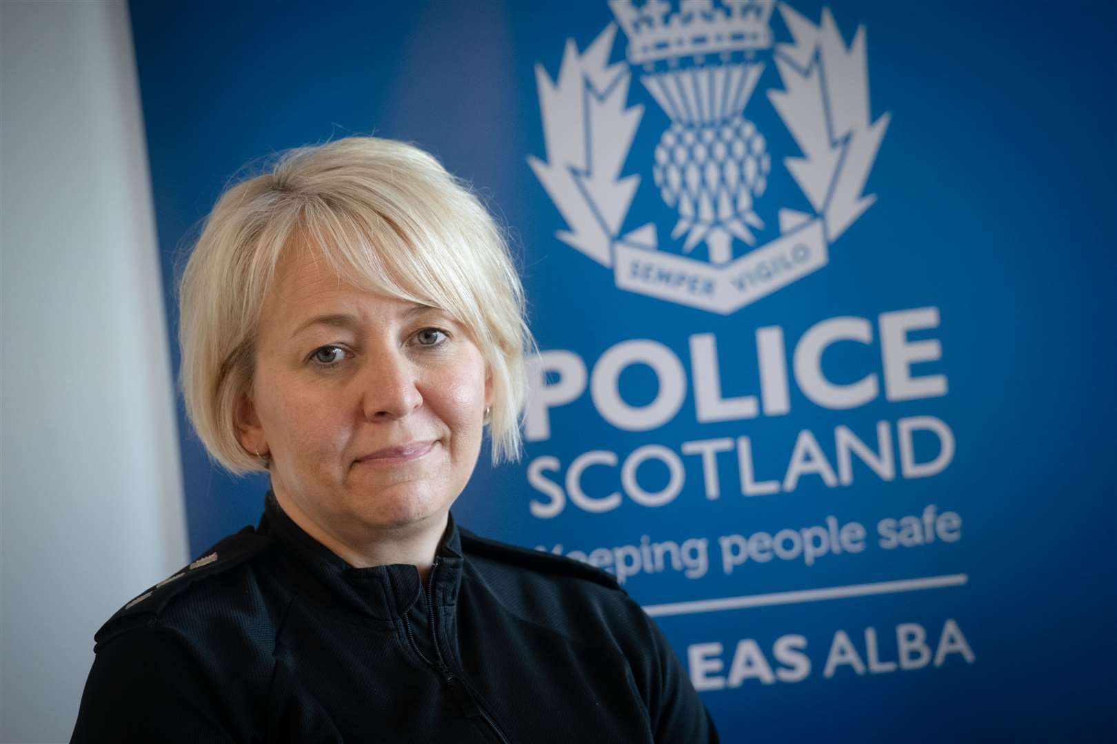 Chief Inspector Judy Hill, Inverness Area Command, Burnett Road Police Station, Inverness. Picture: Callum Mackay..