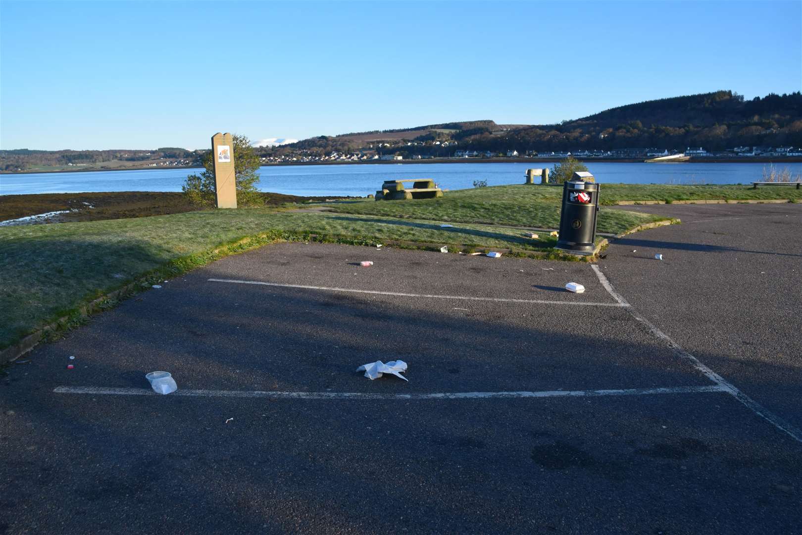 Litter is already a problem in some areas such as South Kessock with overflowing bins and dropped lager bottles but could get worse due to the strike.