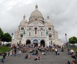 Sacre Coeur Church, one of many magnificent buildings