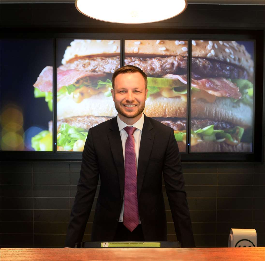 McDonald's Nairn franchisee Iain Fyfe has lots of community and charity events lined up. Picture: Gary Anthony
