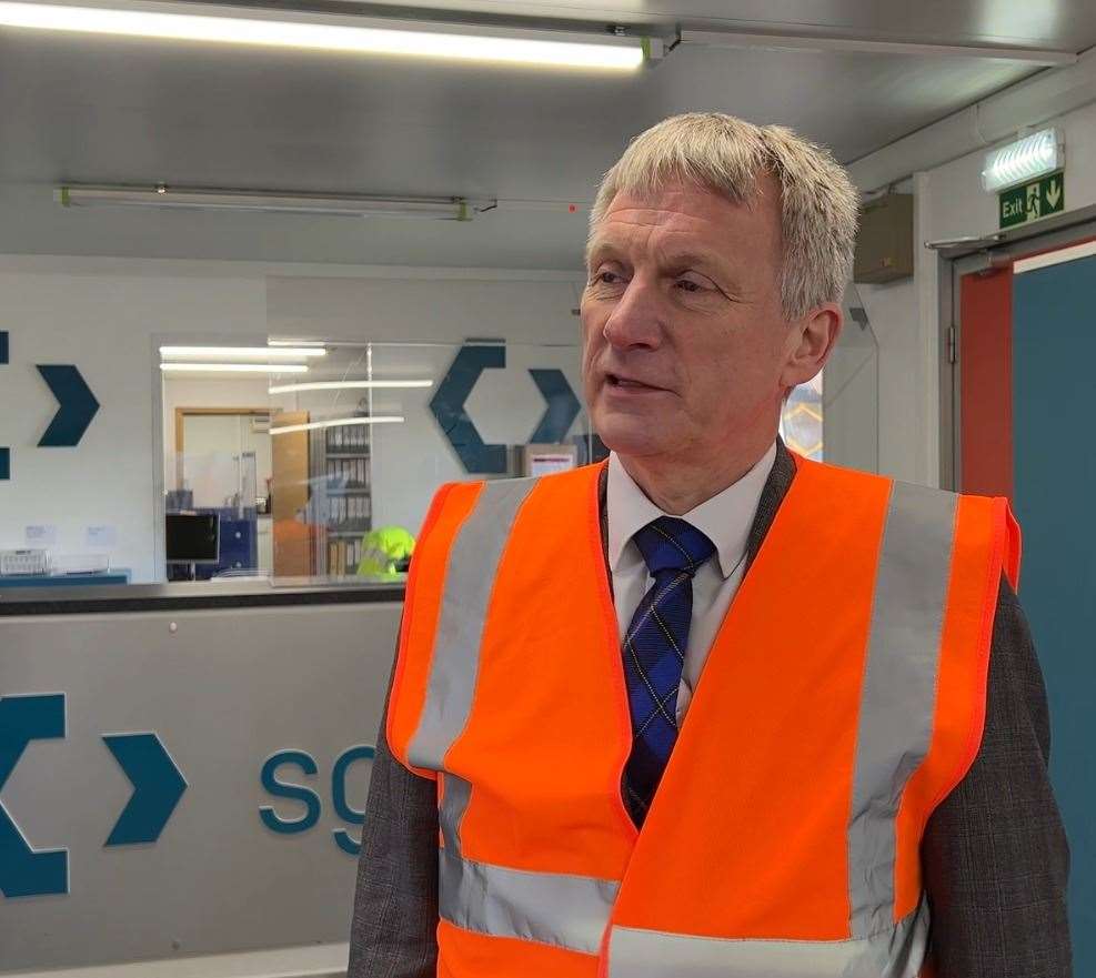 Ivan McKee reaffirmed his support for Kate Forbes in her bid to become Scotland's next First Minister. He also hailed SGL Carbon as a 'forward-thinking' business with a key role to play in Scotland's renewable sector.