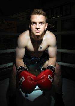 Andrew Mackay is upbeat about his boxing future.
