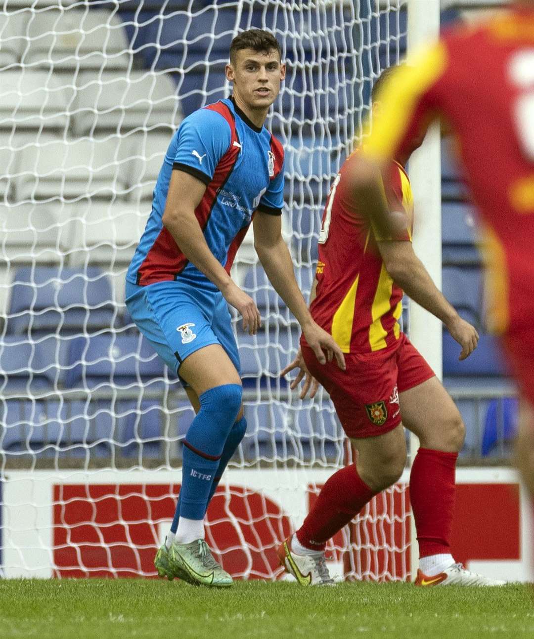 Picture - Ken Macpherson. Premier Sports Cup (Group Stage) Inverness CT(4) v Albion Rovers(0). 19.07.22. ICT’s Wallace Duffy.