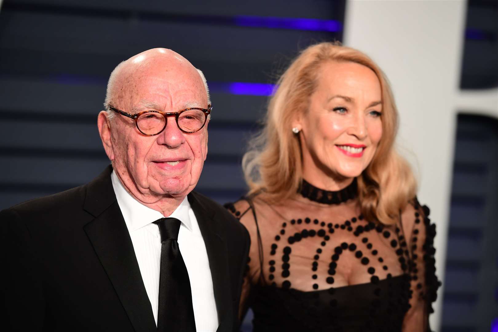 Rupert Murdoch and fourth wife Jerry Hall (PA)