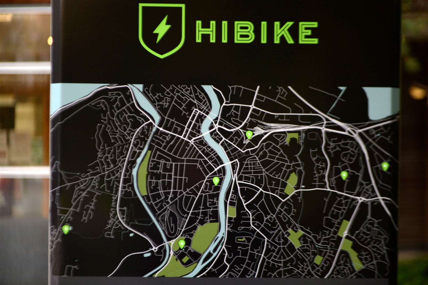 Hi-Bike Inverness map. Picture: James Mackenzie
