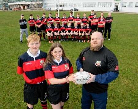 For the first time Inverness High School has a boys and girls' rugby team.