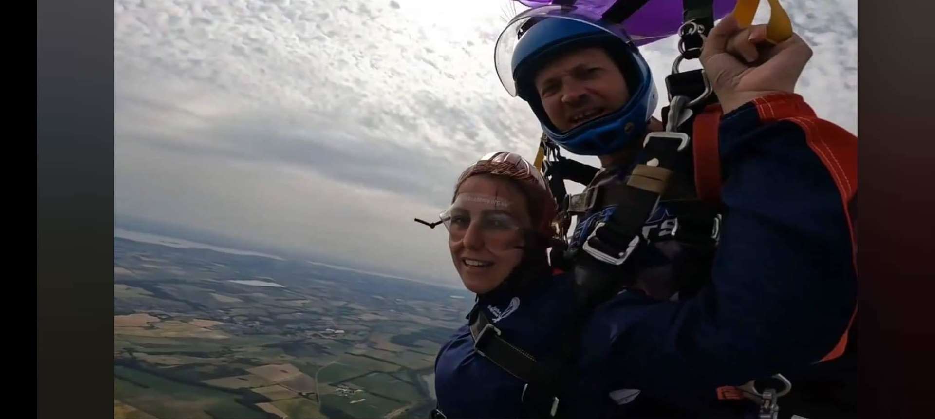 Eilidh and Kirsty completed an epic skydive in memory of their late brother Ryan Mackenzie.