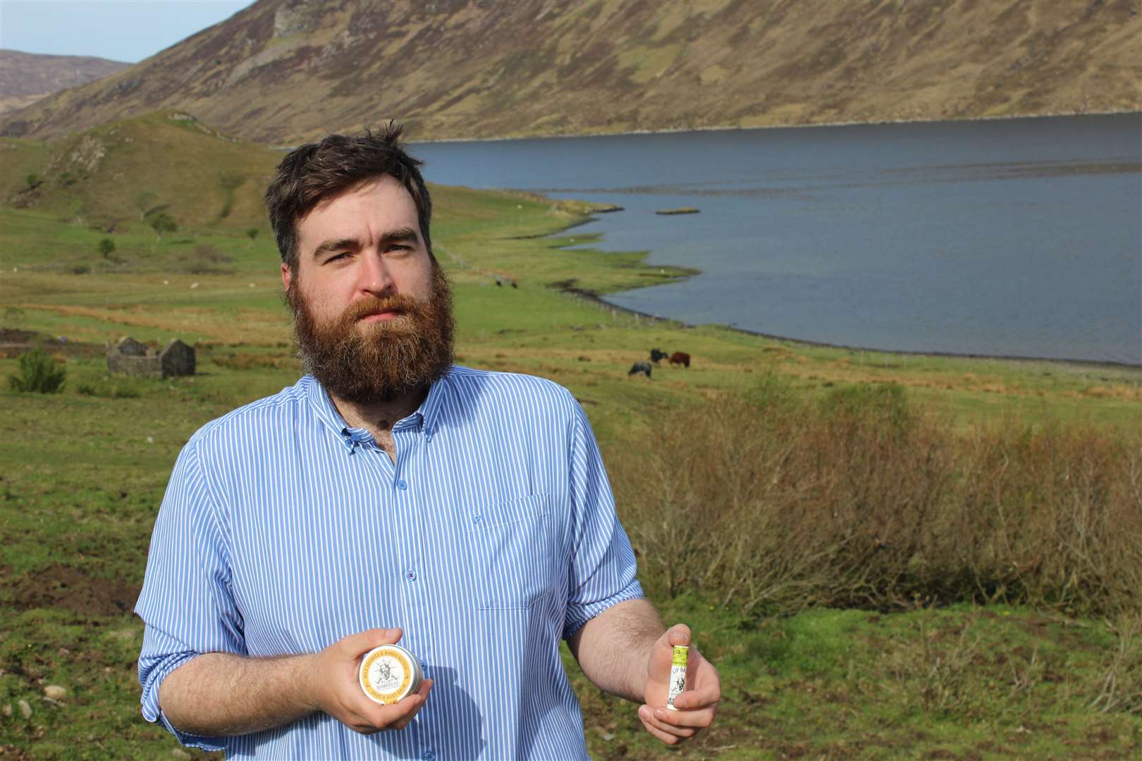 Ben Oakes, Isle of Skye Seaweed Company who has been supported through Business Gateway Highland.