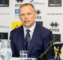 New Caley Thistle manager John Hughes.