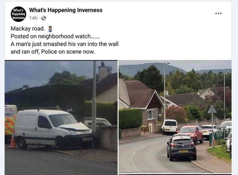 A post on the What's Happening Inverness Facebook page.