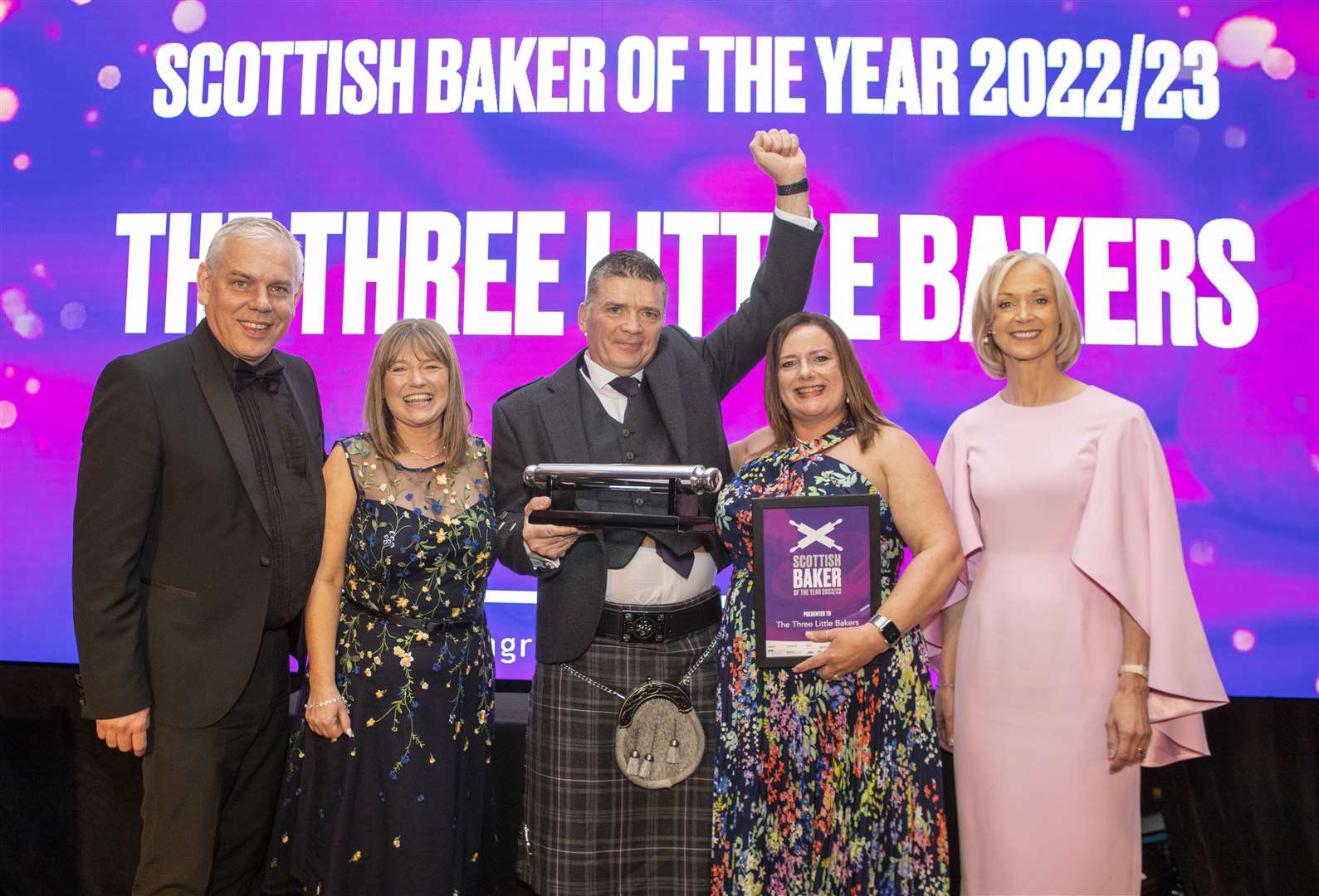 The Three Little Bakers of Inverness were crowned Scottish Baker of the Year.
