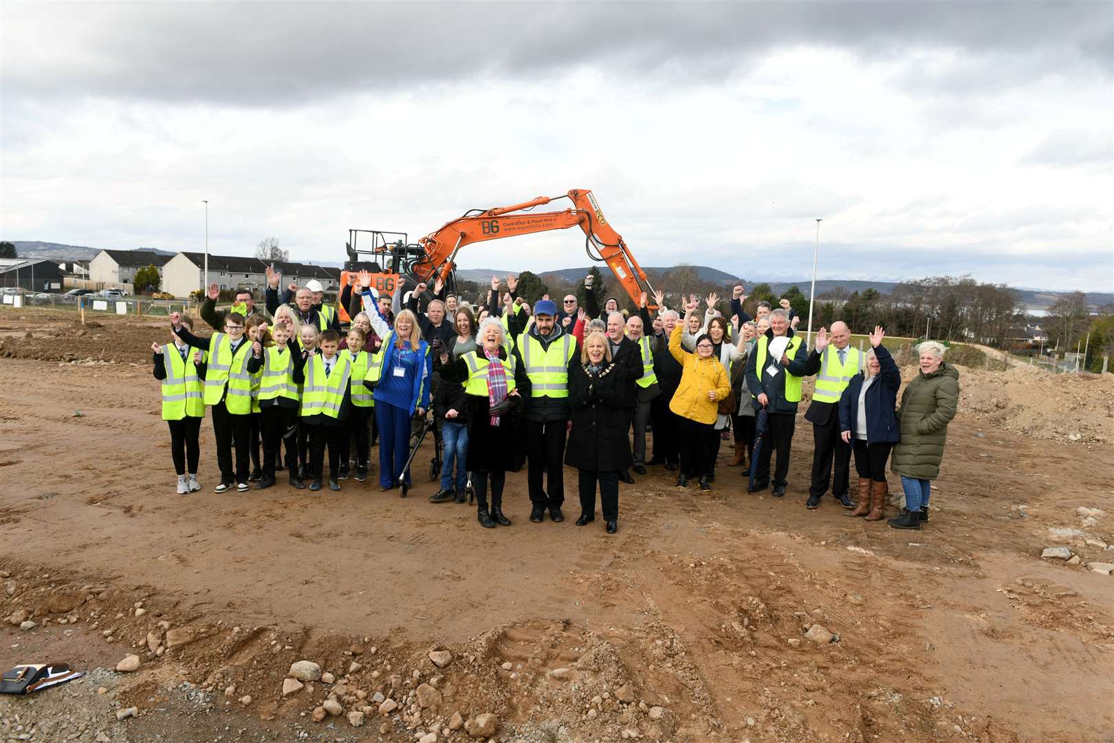 The Elsie Normington Foundation celebrated the start of construction work on the Haven Centre at Smithton at the beginning of March.