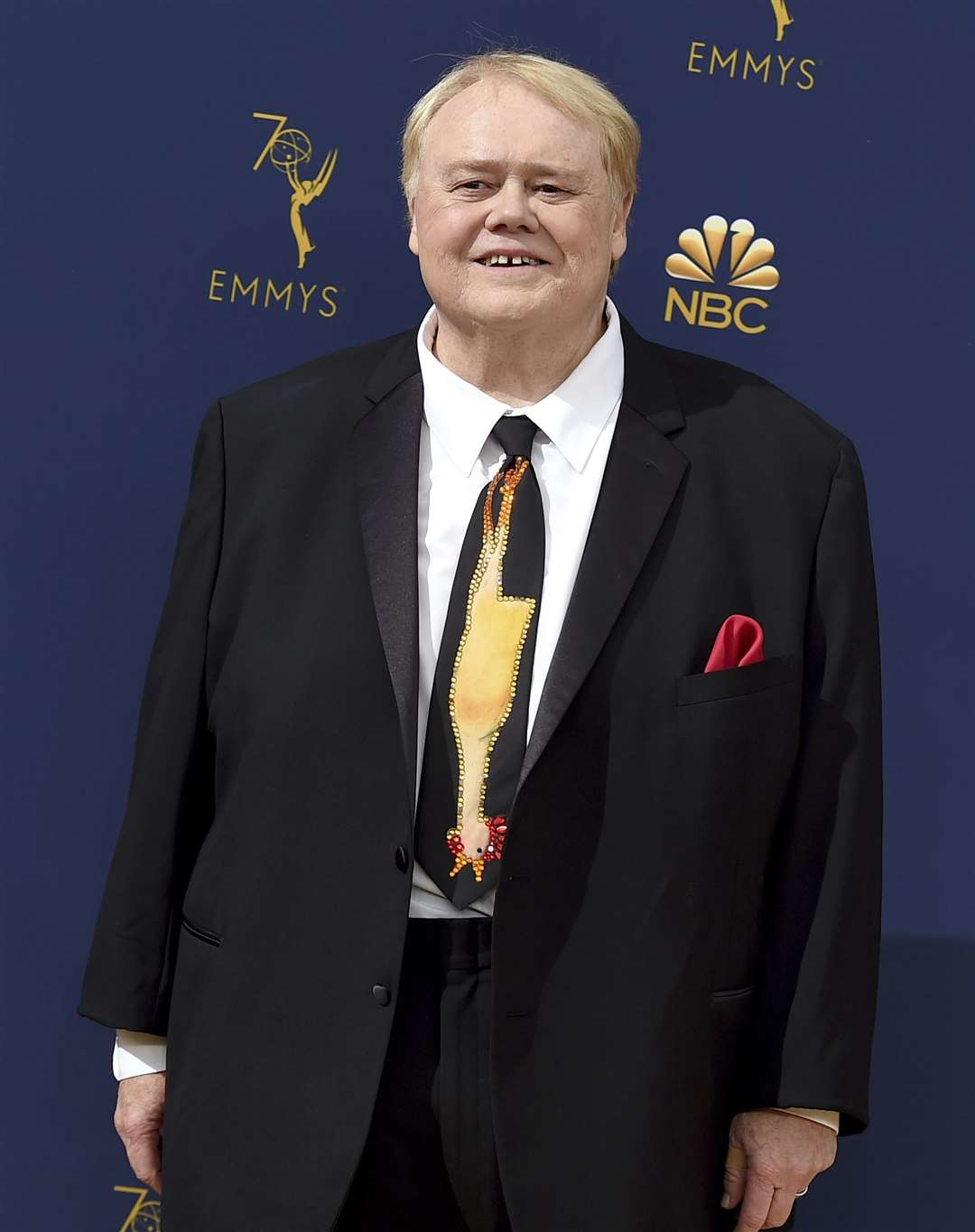 Louie Anderson at the Emmys in LA in 2018 (Jordan Strauss/Invision/AP)