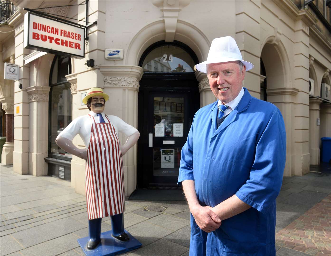 Duncan Fraser Butchers. Duncan Fraser is retiring and has sold his business to Munro's. Picture: Gary Anthony