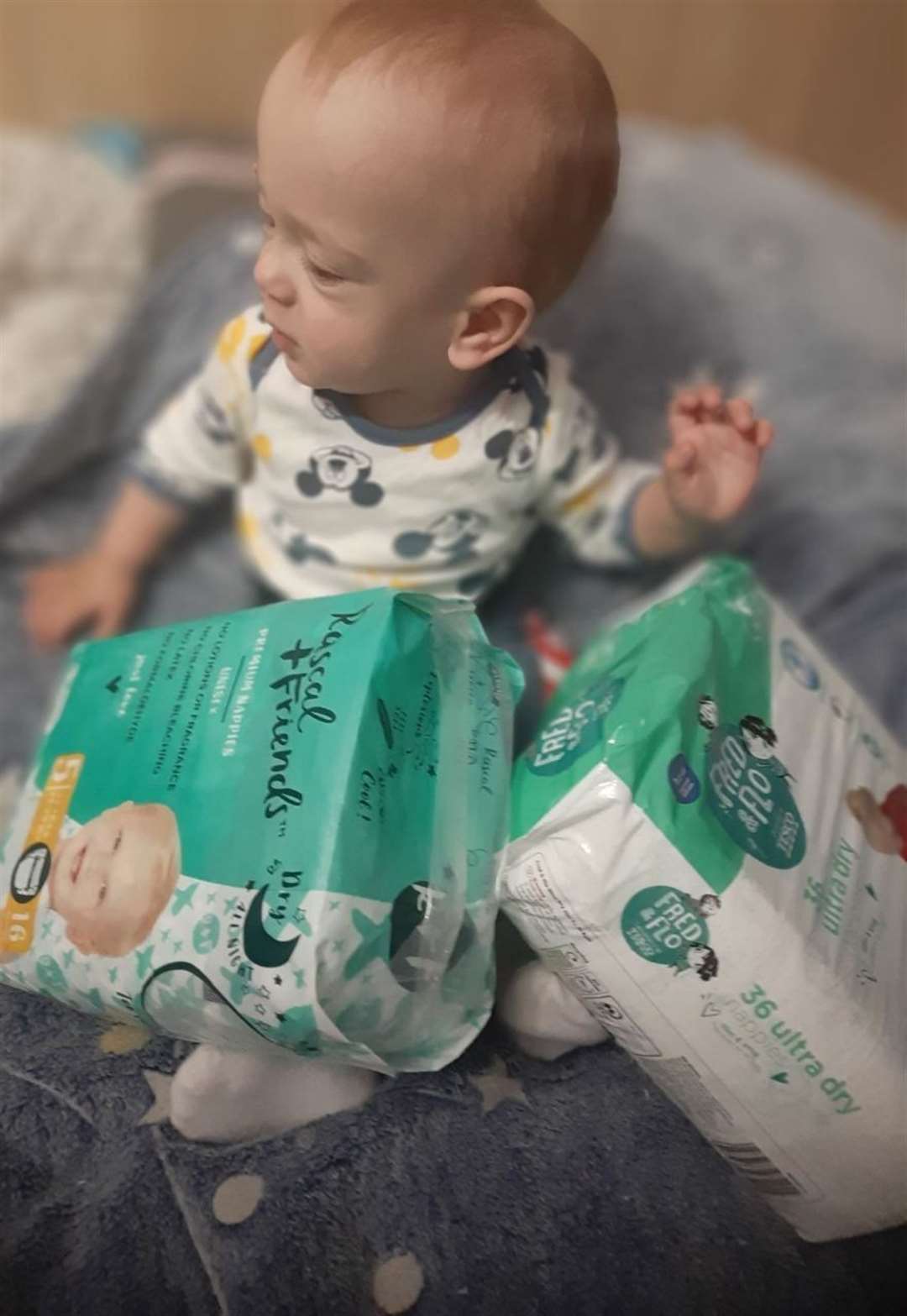 Nappies for Ukraine's youngest are on the wish list.