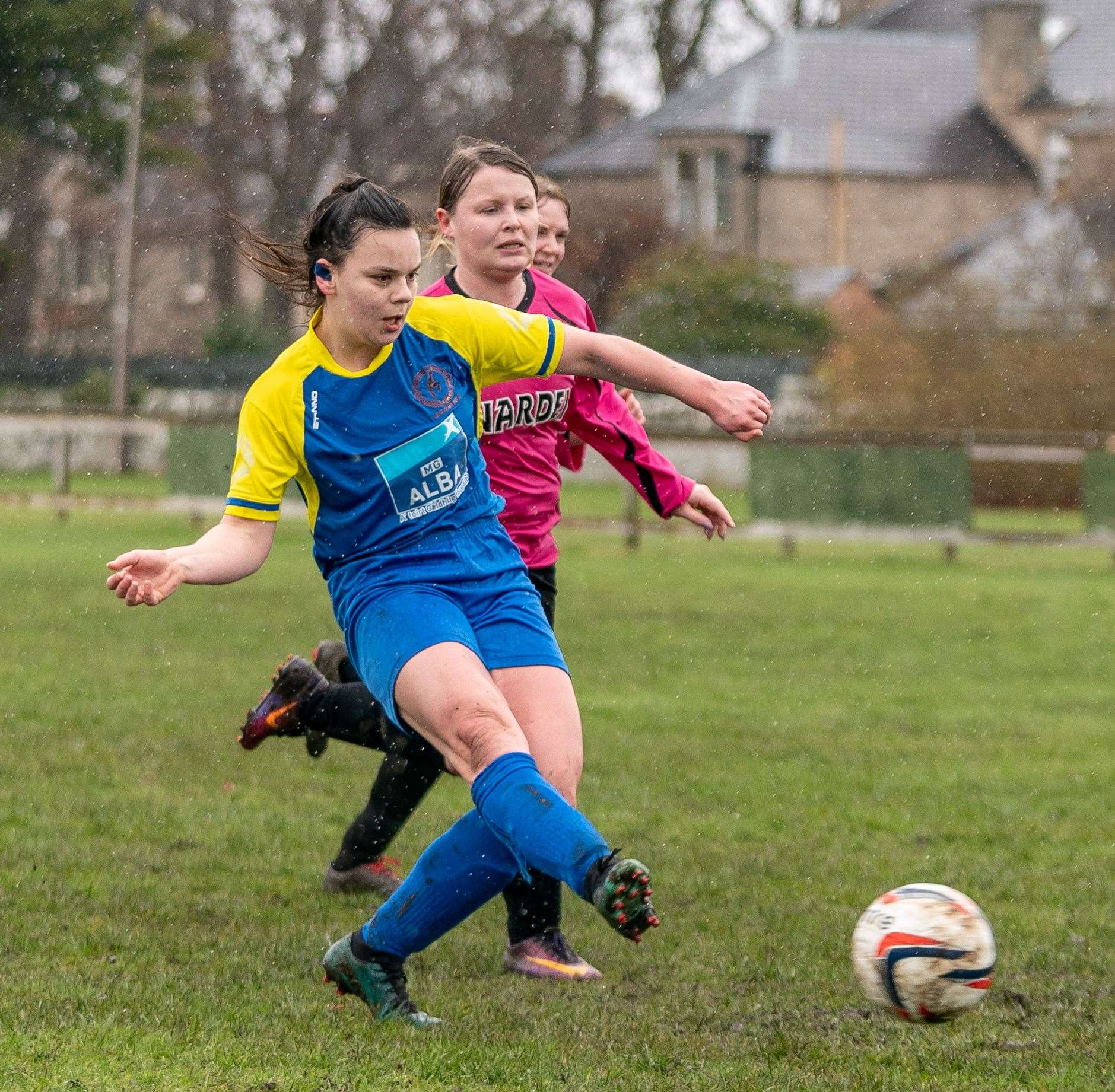 Mary Macleod impressed for Lewis and Harris in the Highlands and Islands League before signing with Inverness Caledonian Thistle Women. Picture: Jasperimage