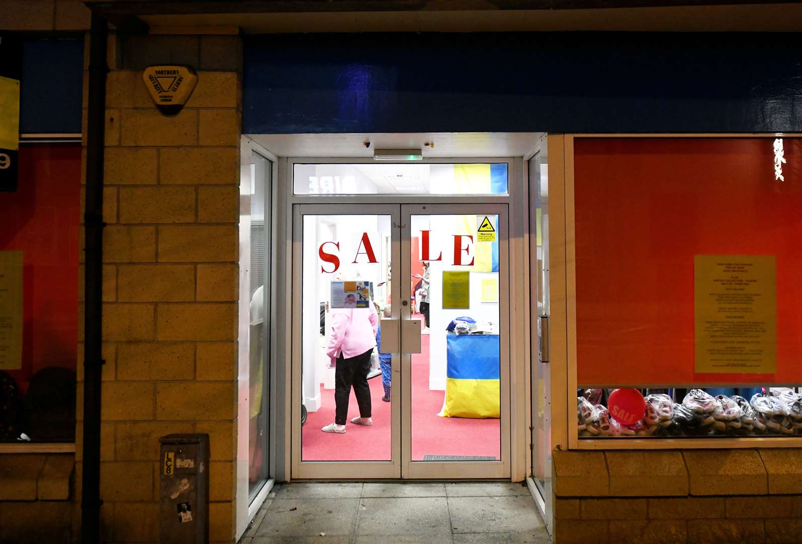 The hub in Strothers Lane provides vital space for Ukrainian women and children to be together. Picture: James Mackenzie.