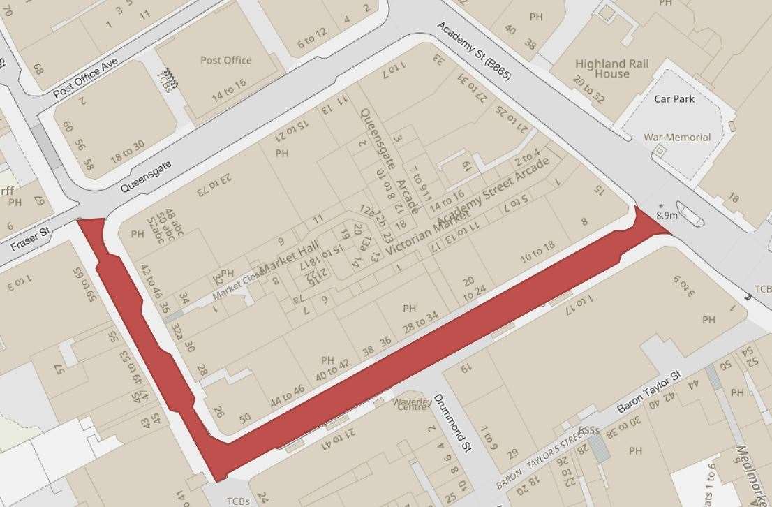 Union Street and part of Church Street will close to traffic