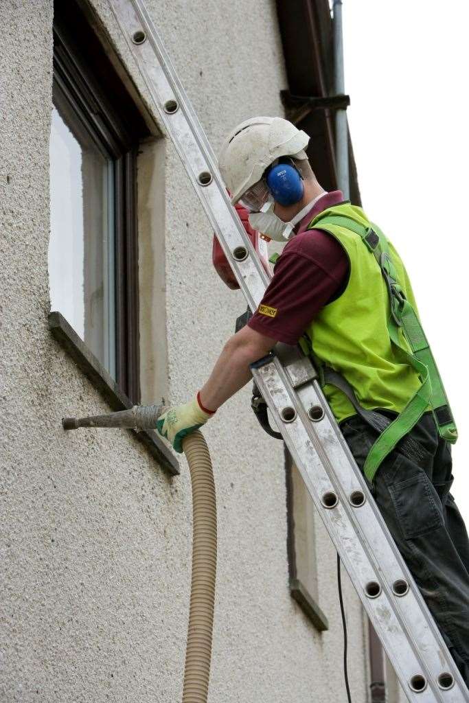 Some residents will be able to get help with cavity wall insulation.