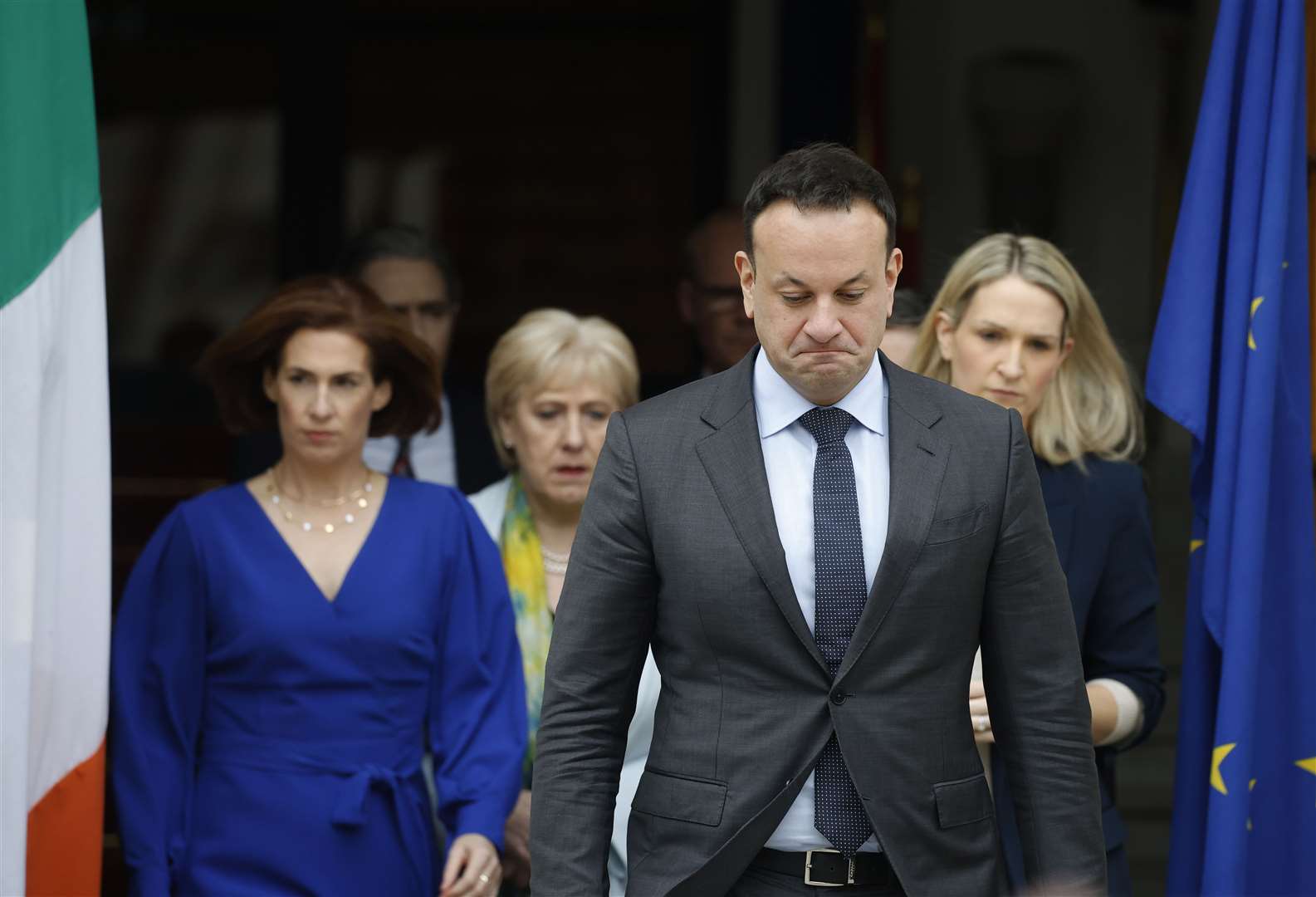 Leo Varadkar announced his resignation as Fine Gael leader and Taoiseach last week (Nick Grimshaw/PA)