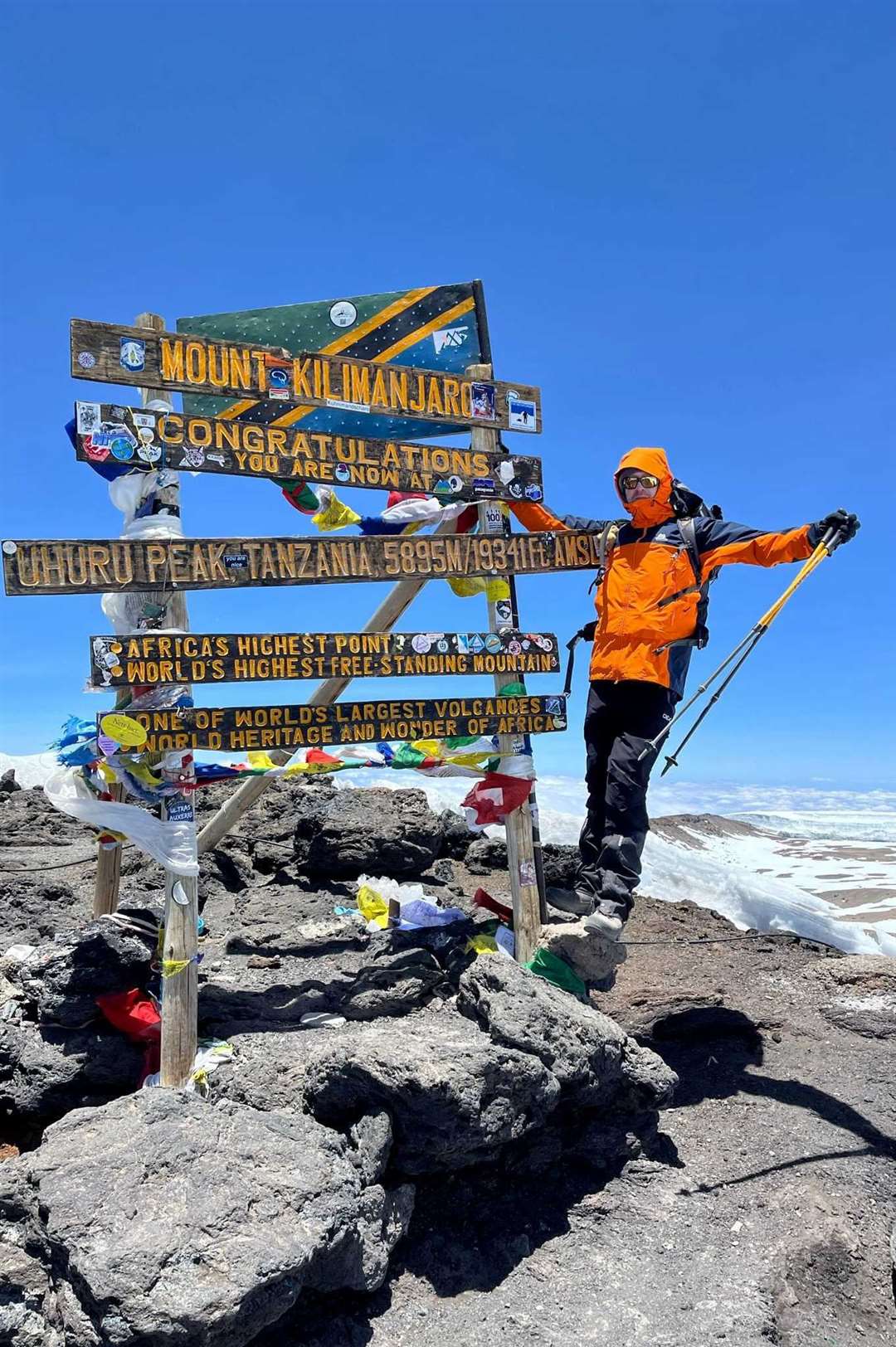 Paul at Mount Kilimanjaro.