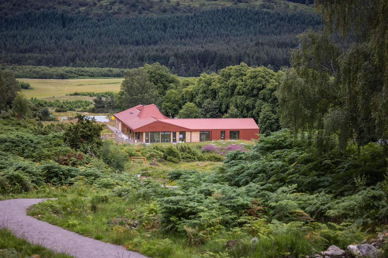 Trees For Life opened its rewilding centre at Dundreggan this spring. Picture: Paul Campbell.