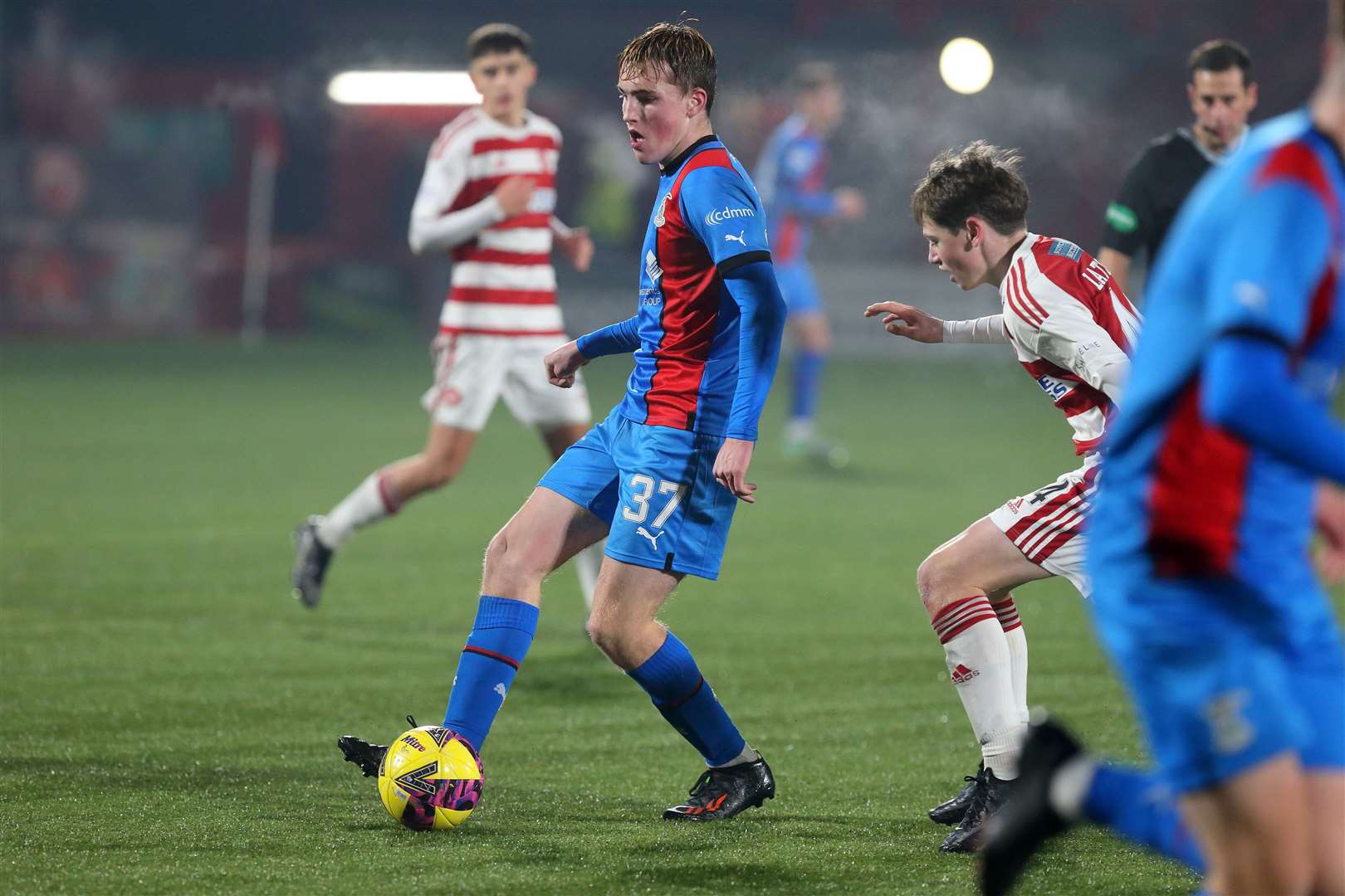 Aaron Nicolson is one of two Caley Thistle players picked for a Scottish Schools' select ahead of matches next year. Picture: Ken Macpherson
