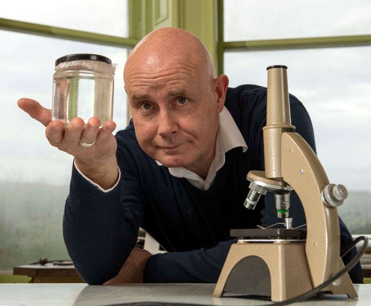 Professor Neil Gemmell analysed DNA gathered from Loch Ness.