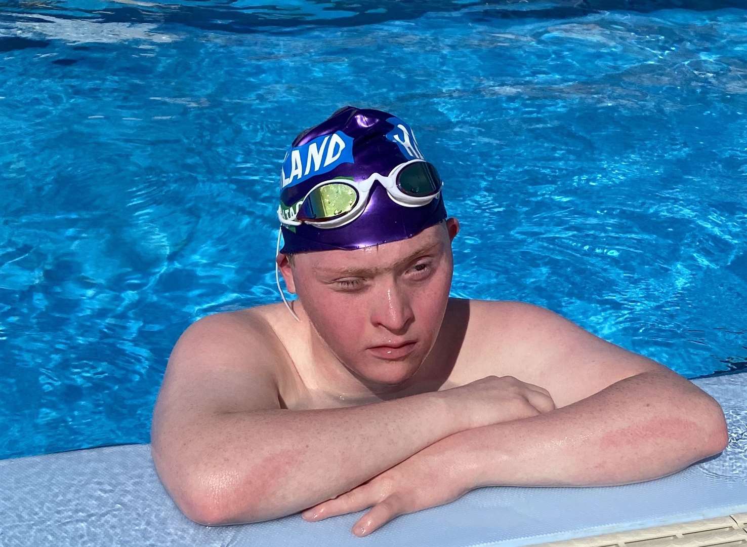 Matthew is aiming to take part in the DS GB swim team
