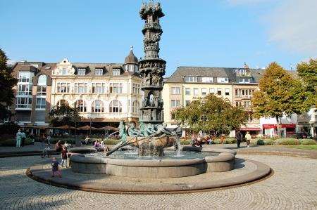 The History Pillar in Koblenz.