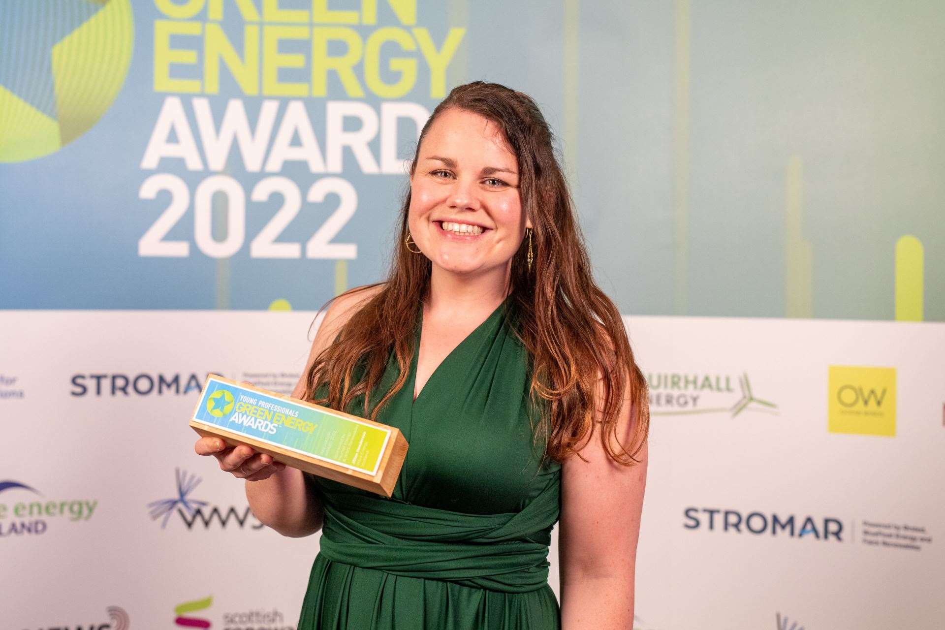 Innovation award winner Jillian Henderson from Wave Energy Scotland.