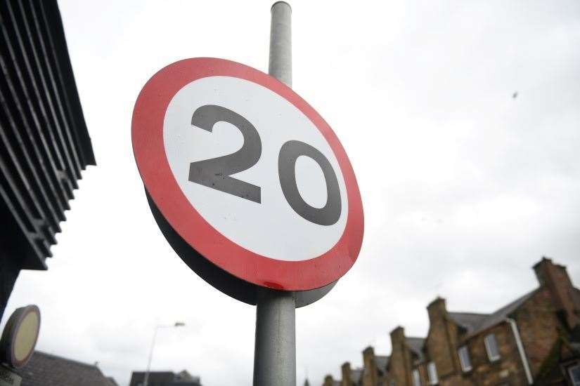 20mph zones across the Highlands are being reviewed.