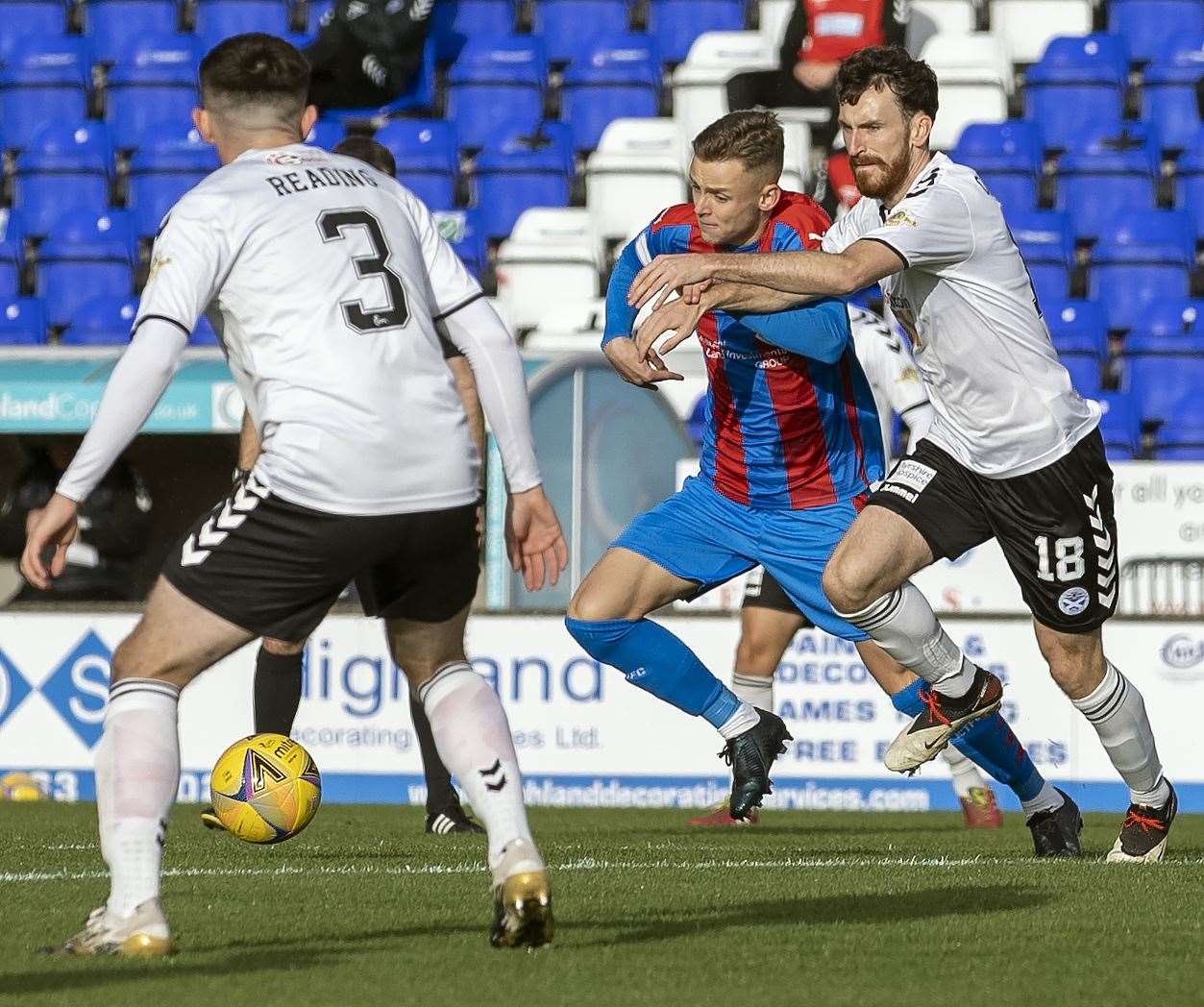 Roddy MacGregor is one of the more experienced teenagers in the Caley Thistle squad. Pictures: Ken Macpherson