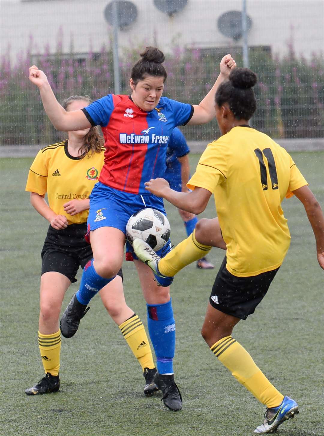 Rachael Gillies is out of the Scottish Cup tie with a broken foot.