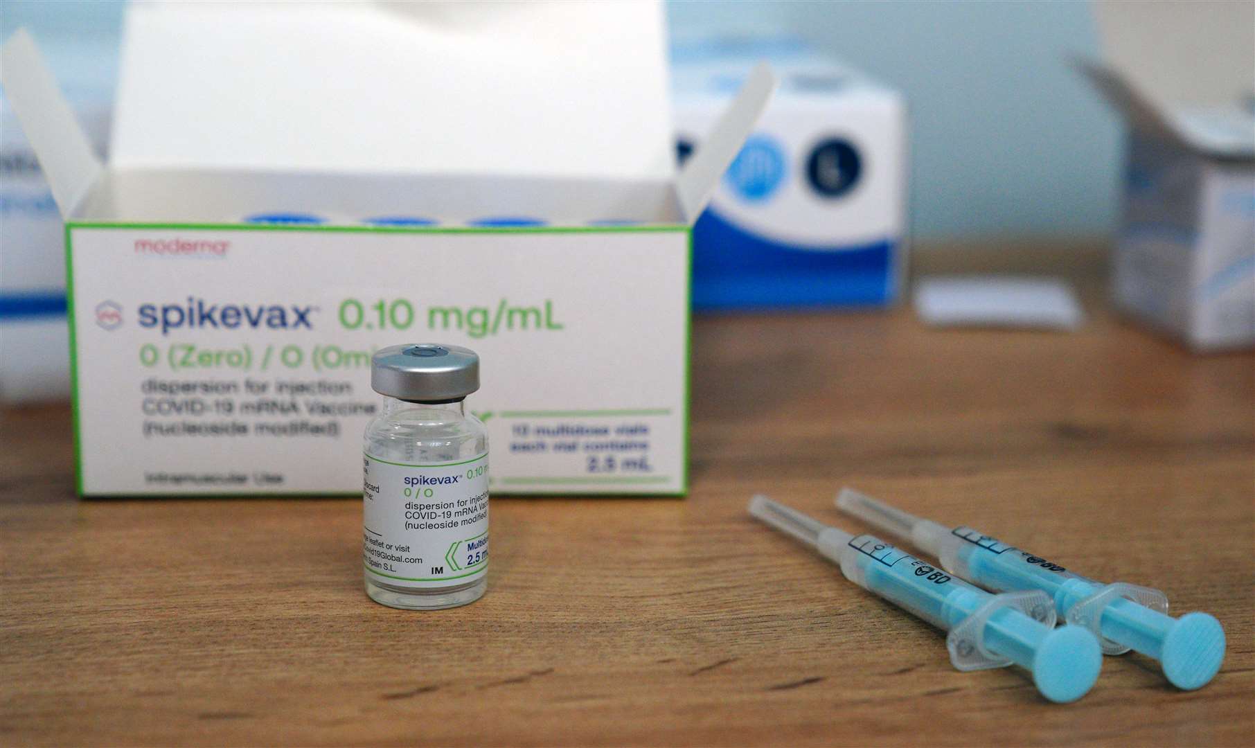 Moderna’s Spikevax vaccine was the third jab to be approved for use in the UK in January 2021 (Peter Byrne/PA)
