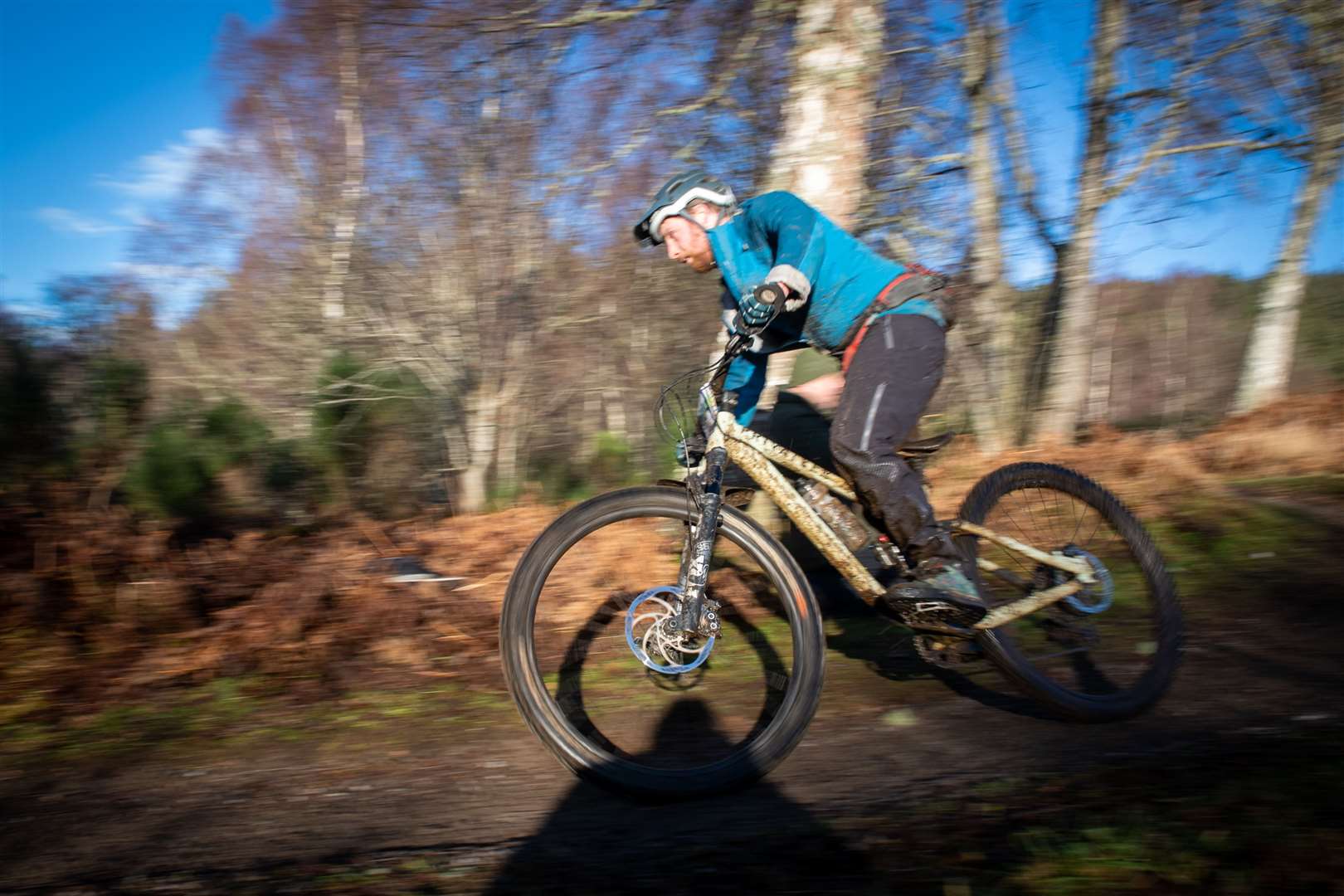Plenty of mud, sweat and gears at the Strathpuffer in January. Picture: Callum Mackay