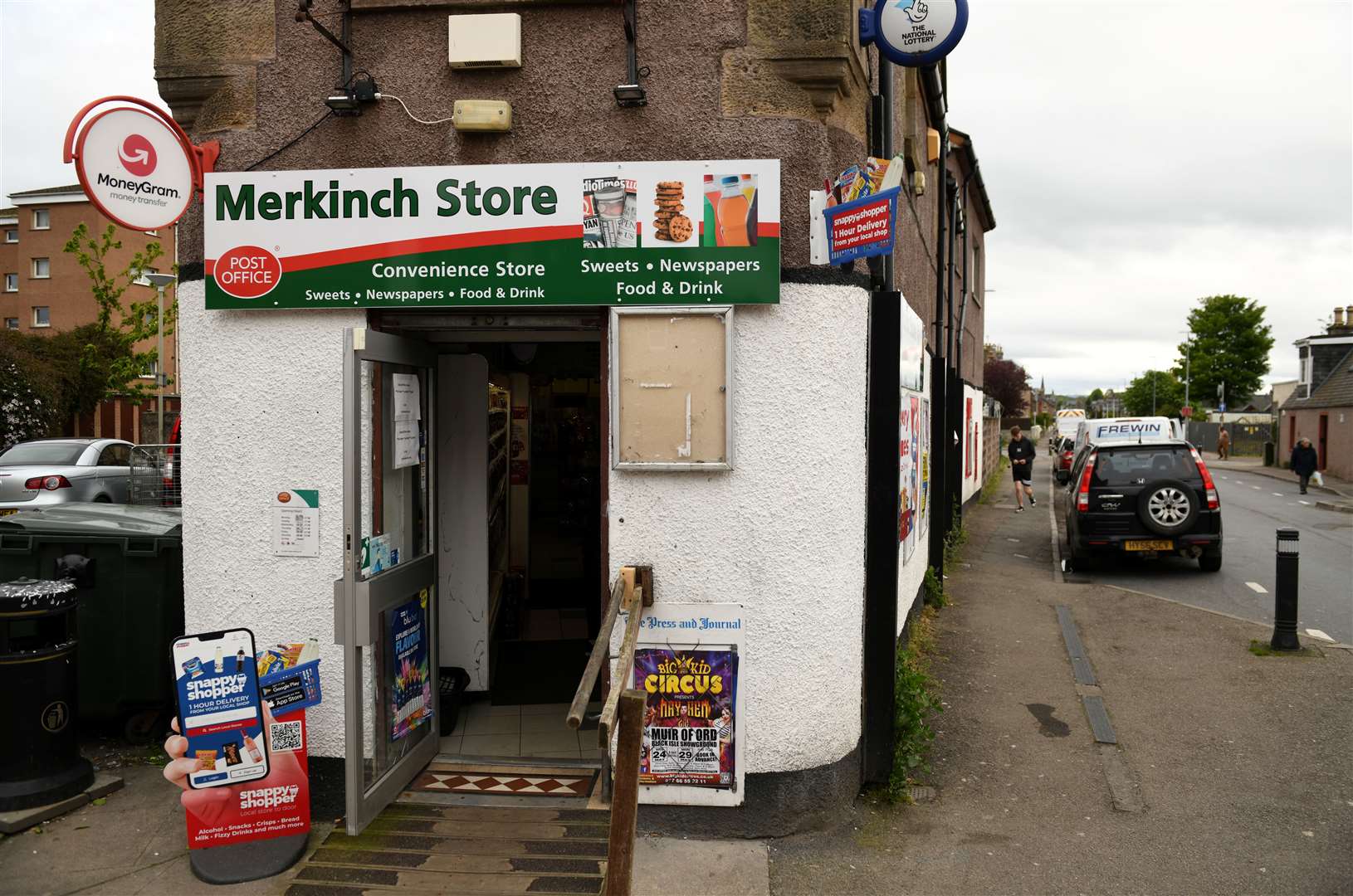 The post office at the Merkinch Store is the only one left on Inverness's west side. Picture: James Mackenzie