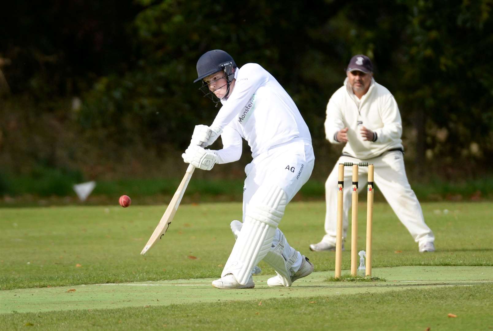 Alex Green starred with the bat for Northern Counties. Picture: James Mackenzie