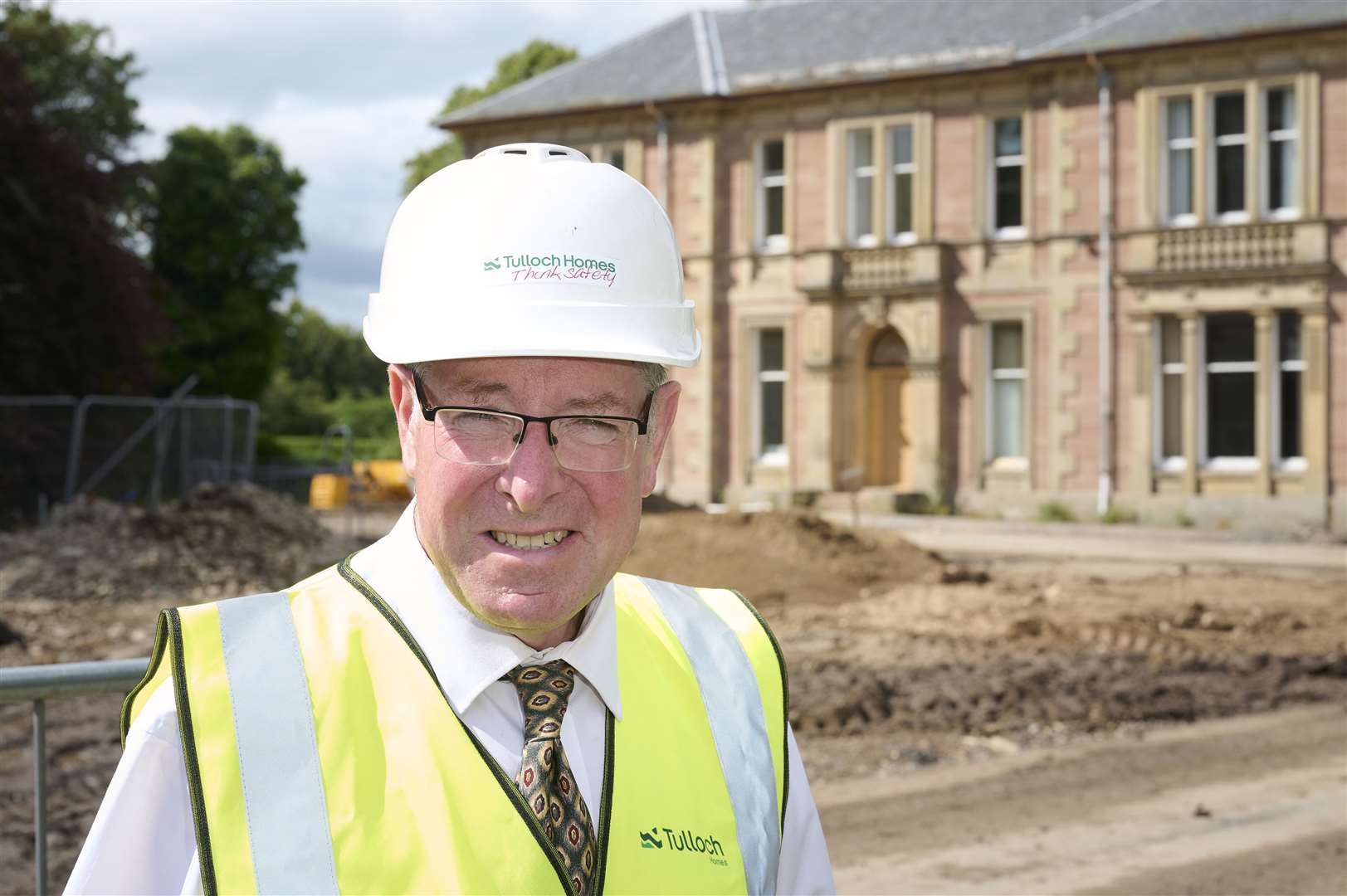 Tulloch Homes Site manager at Drummond Hill, Brian MacBride.