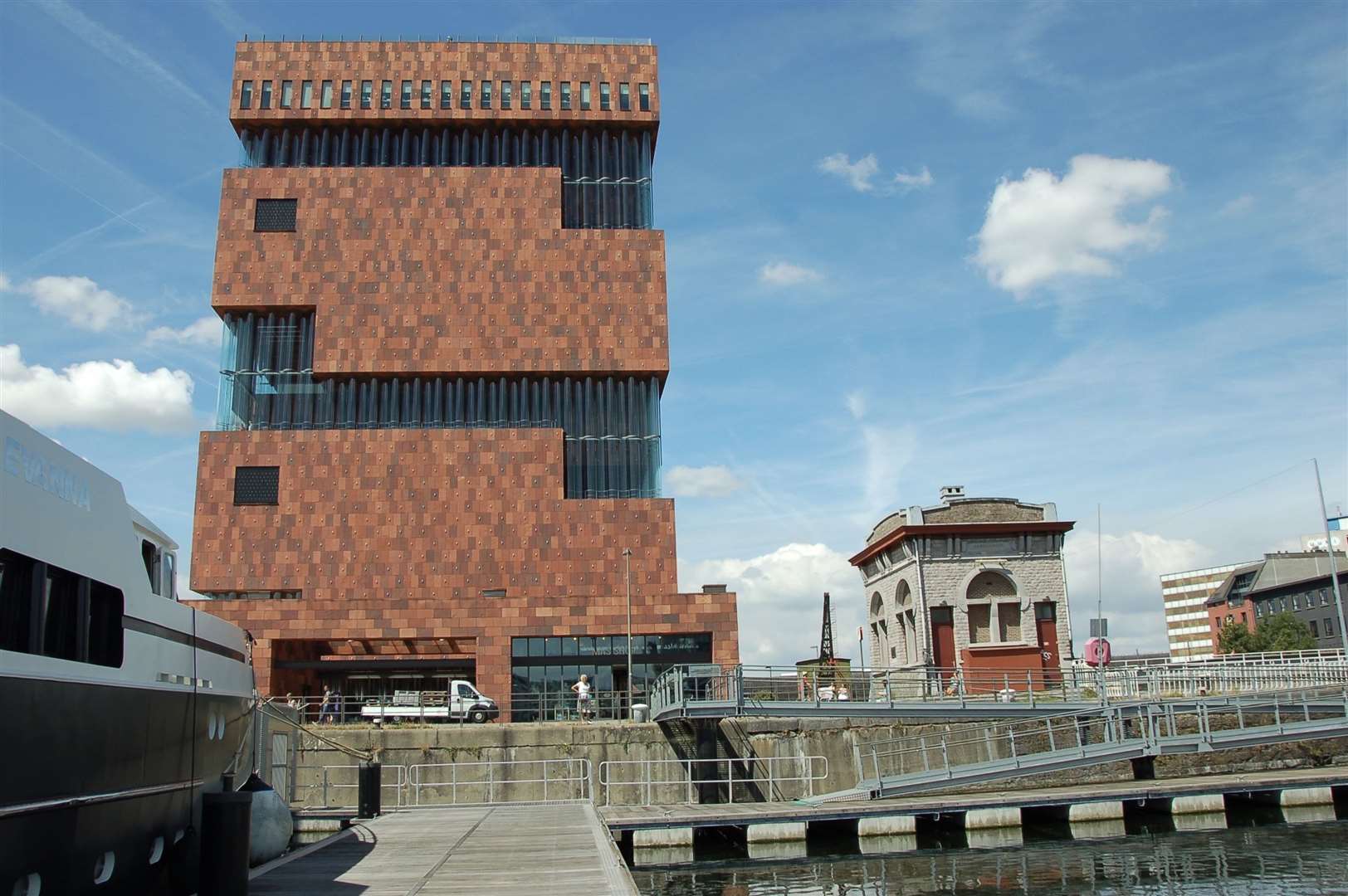 The MAS art gallery and museum in Antwerp
