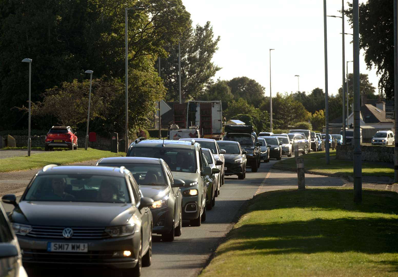 A bypass would help deal with congested roads through the centre of Nairn. Picture: James Mackenzie