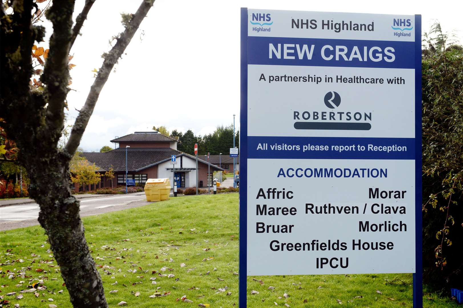 New Craigs Hospital in Inverness. Picture: James Mackenzie