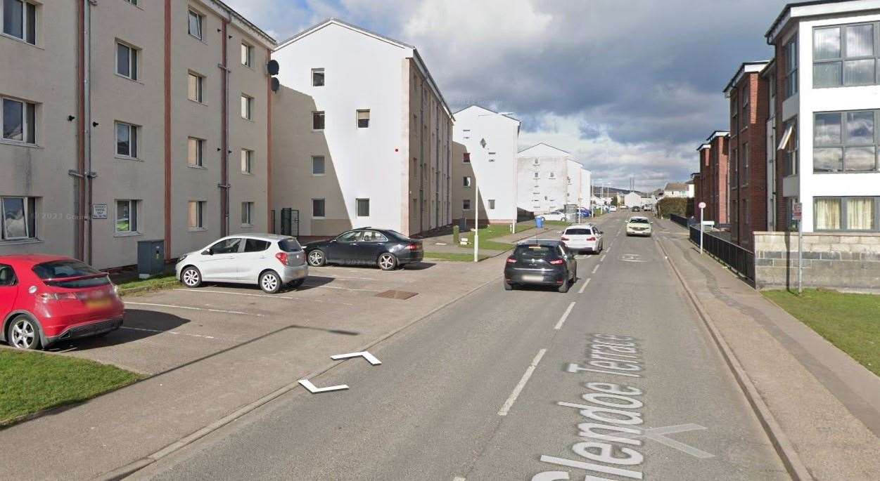 Police raided a property in Glendoe Terrace in Inverness. Picture: Google Streetview
