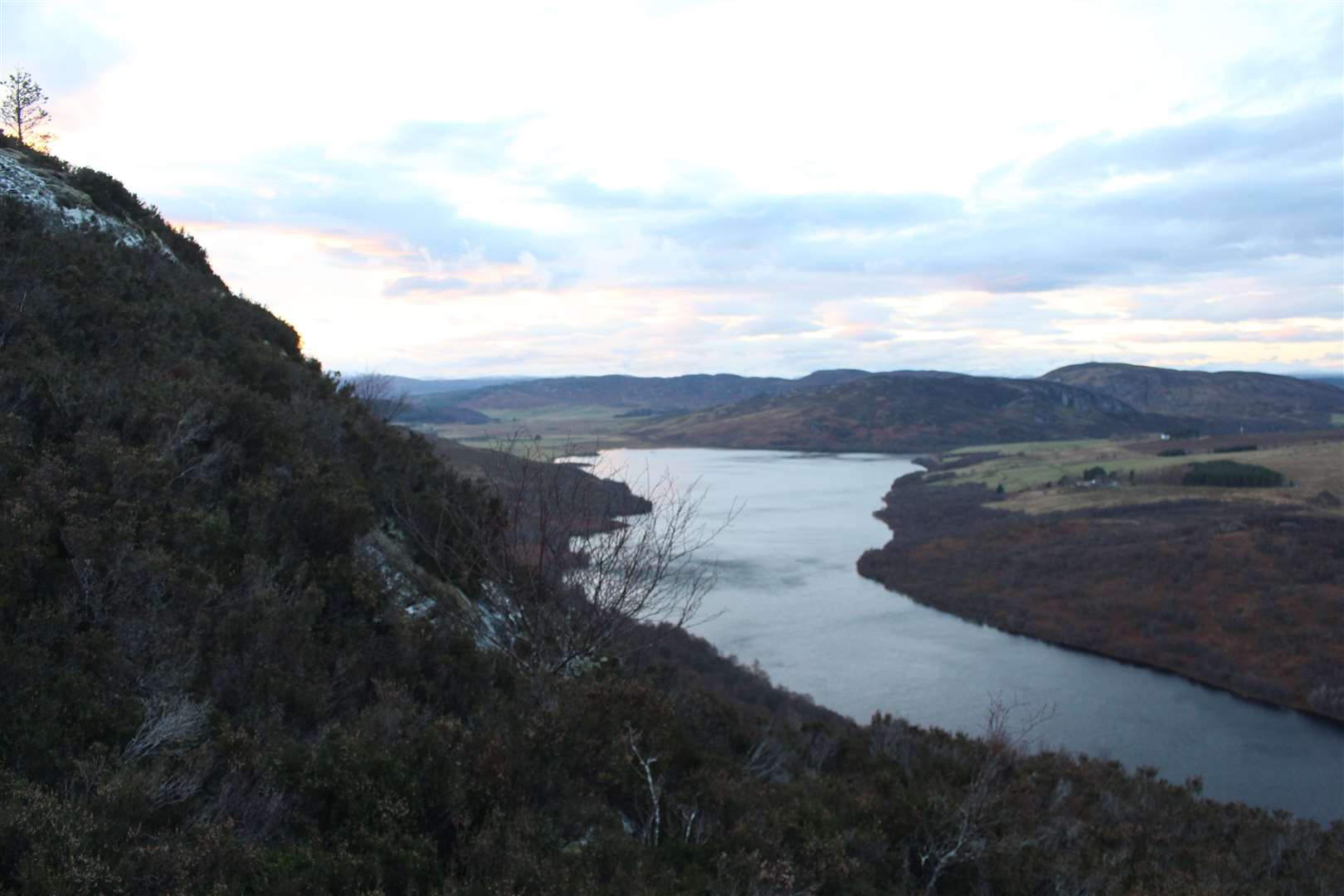 A view over Loch Ruthven.