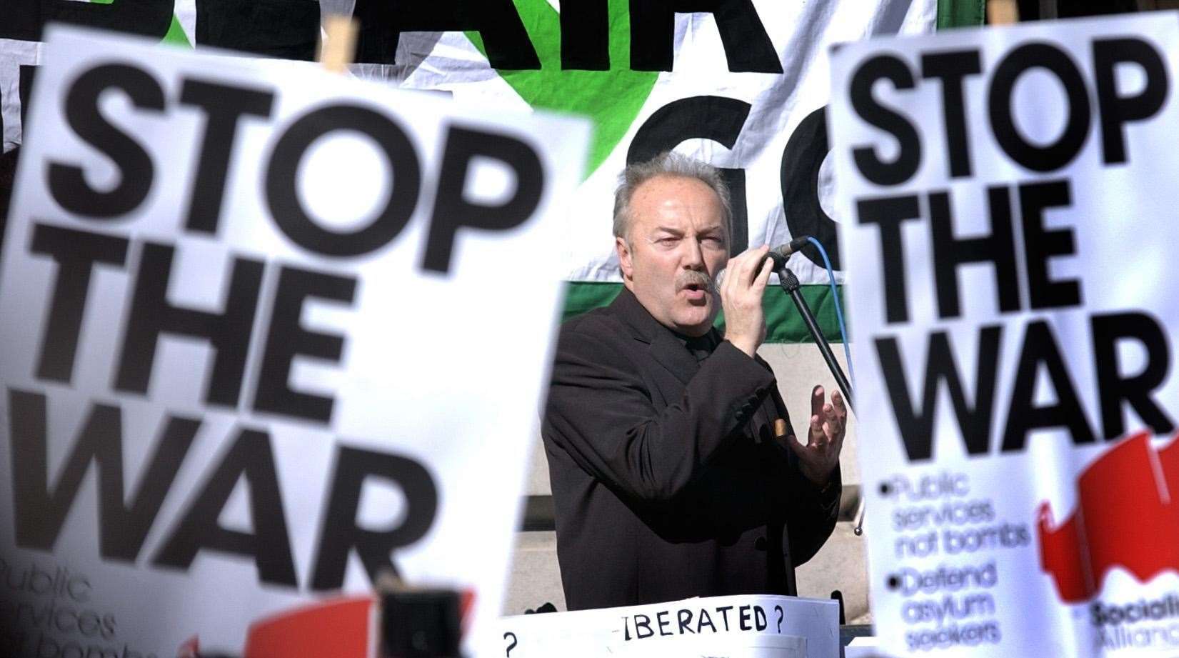 George Galloway proved a thorn in the side of the Labour leadership, but it was his opposition to the 2003 Iraq War that saw him expelled from the party (Stefan Rousseau/PA)
